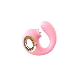 Vibrador de ponto G e clitóris com lingua