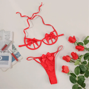 Conjunto lingerie laceup